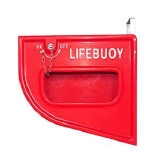 Suporte Lançamento Boia - GRP Quick release box for lifebuoy / life ring Quick release box