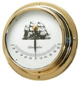 CLINOMETER 150MM - BRAS - INCLINOMETO MARÍTIMO, 150MM DIAMETRO, EM FERRO E PLASTICO, COR DOURADA - IMPA 370241