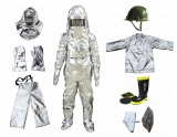 Roupa Bombeiro Aproximação - Fireman Outfits Aluminium – Complete - Solas - CCS - Size Large - IMPA 330901