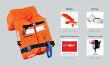 Lifejacket Adult Class I – Complete w/ Lamp  Whistle - With Certificate SOLAS - IMPA 330131