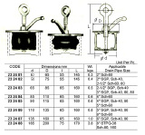 Plug de Vedação C/Borracha 65-85mm - Scupper Plugs 65-85mm - IMPA 232483