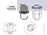 Luminaria Sinalização EVA 200 FLASHING LIGHT 6J 24V 50Hz CC RED - II 2G Ex d IIC T3 - II 2D Ex tD A21 IP 65 T 200C