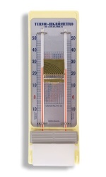 TERMO-HIGROMETRO BULBO SECO E UMIDO -10+50:1C LIQ - IMPA 370251